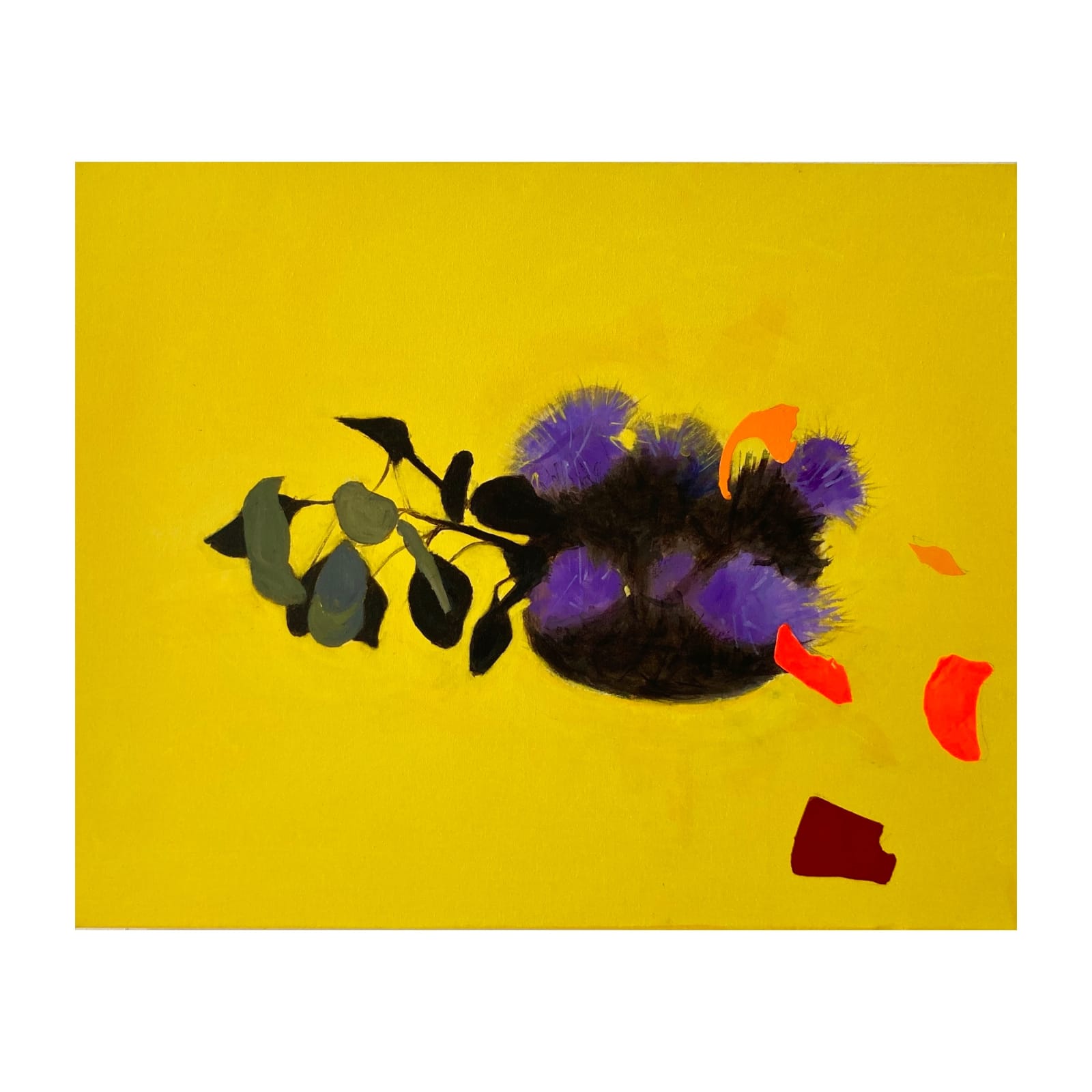 Mark Surridge, Yellow Spoil I , 2023