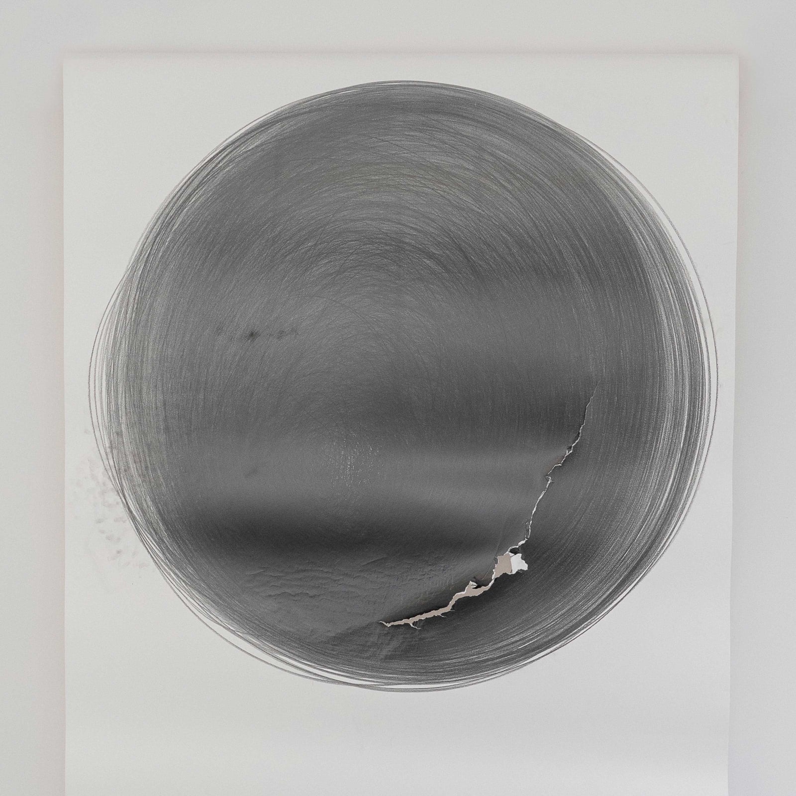 Carali McCall, Work no.1 (Circle Drawing) 2hours 09minutes, 2023