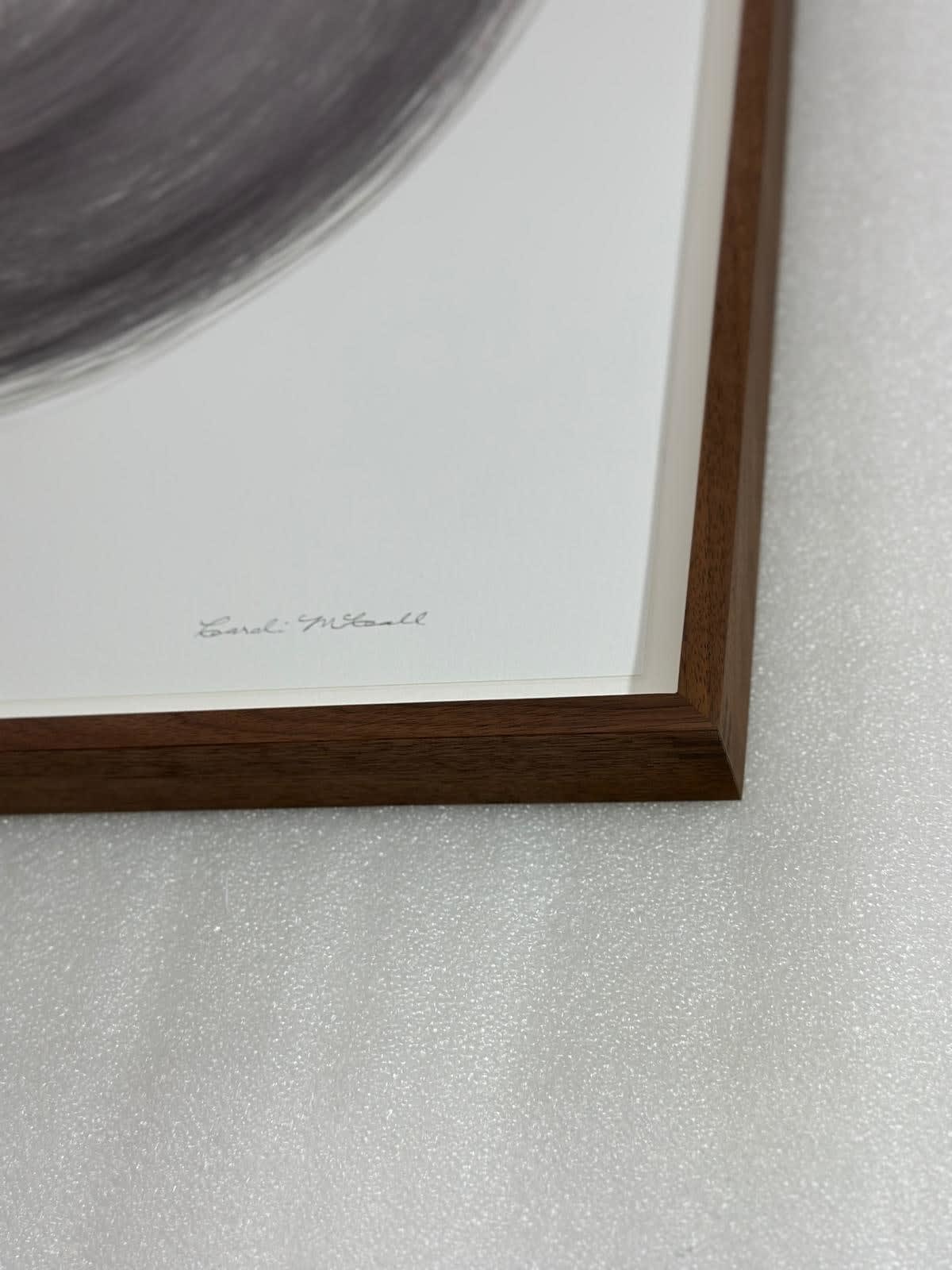 Carali McCall, Work no. 1 Circle Drawing: 1 hour 35 minutes, 2025