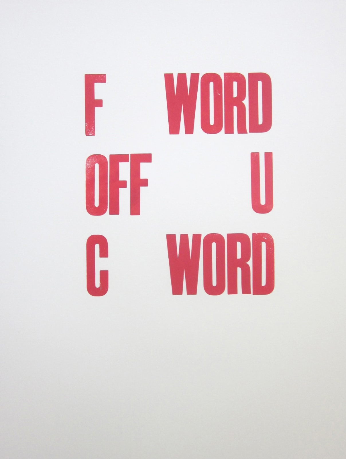 Carl Middleton, F Word Off, You C Word