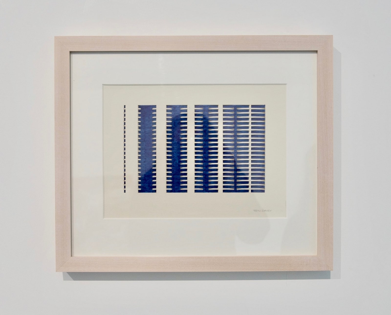 Toni Davey, Blue Lattice 2, 2022