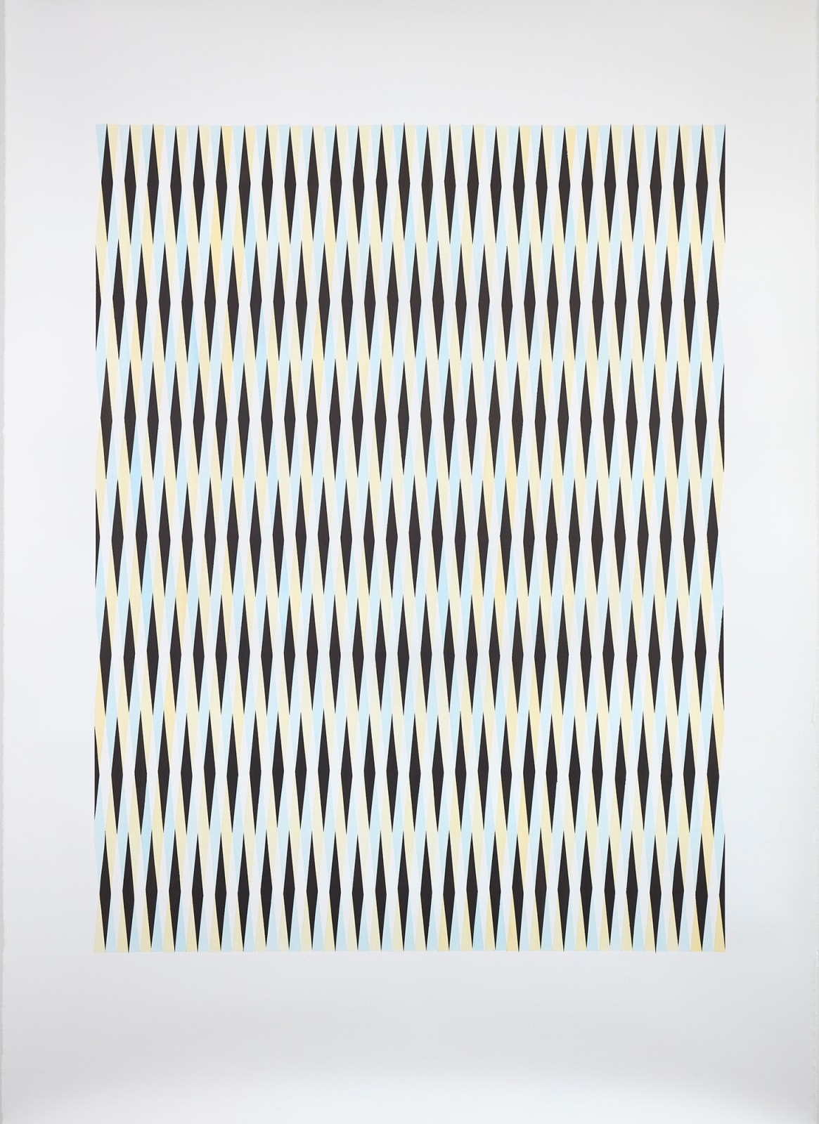 Anna Mossman, Yellow/Blue Shade Shiver, 2019