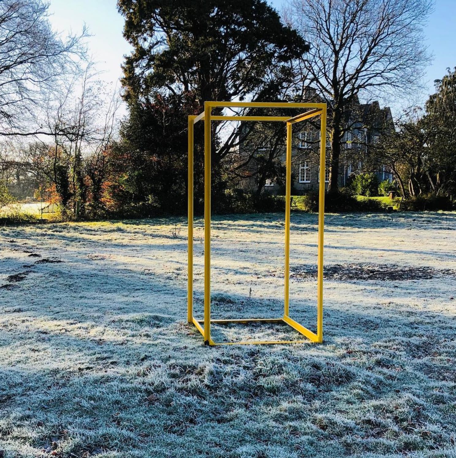 Magnus Hammick, Yellow Cube, 2020