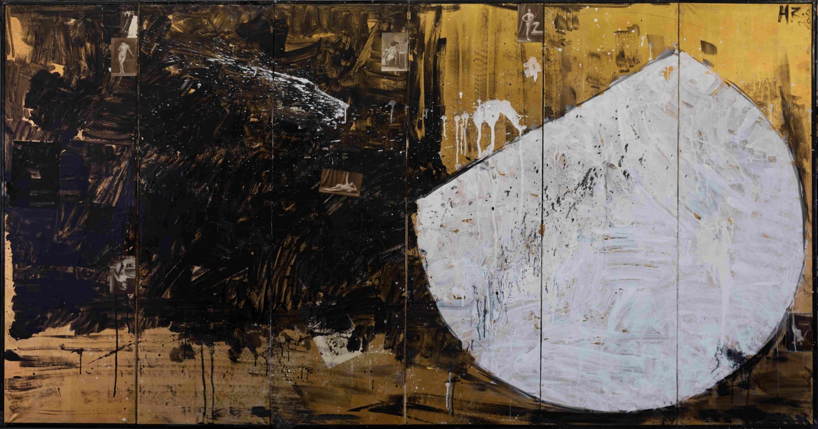 黄锐, The Moon in the Water, 2018