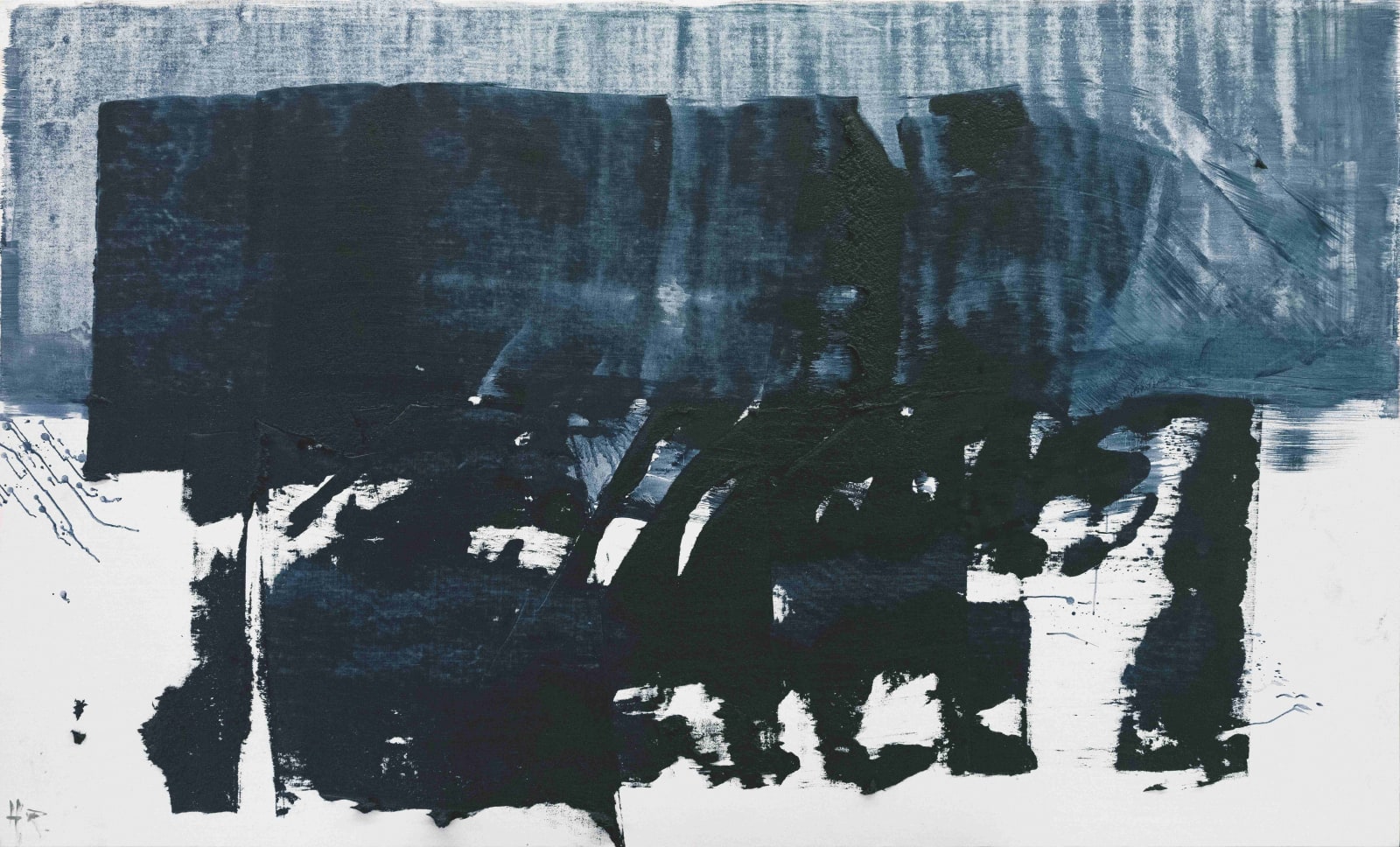 黄锐, Crossing the Silver Sand Beach at Night - During the Hour of Zi, 2020