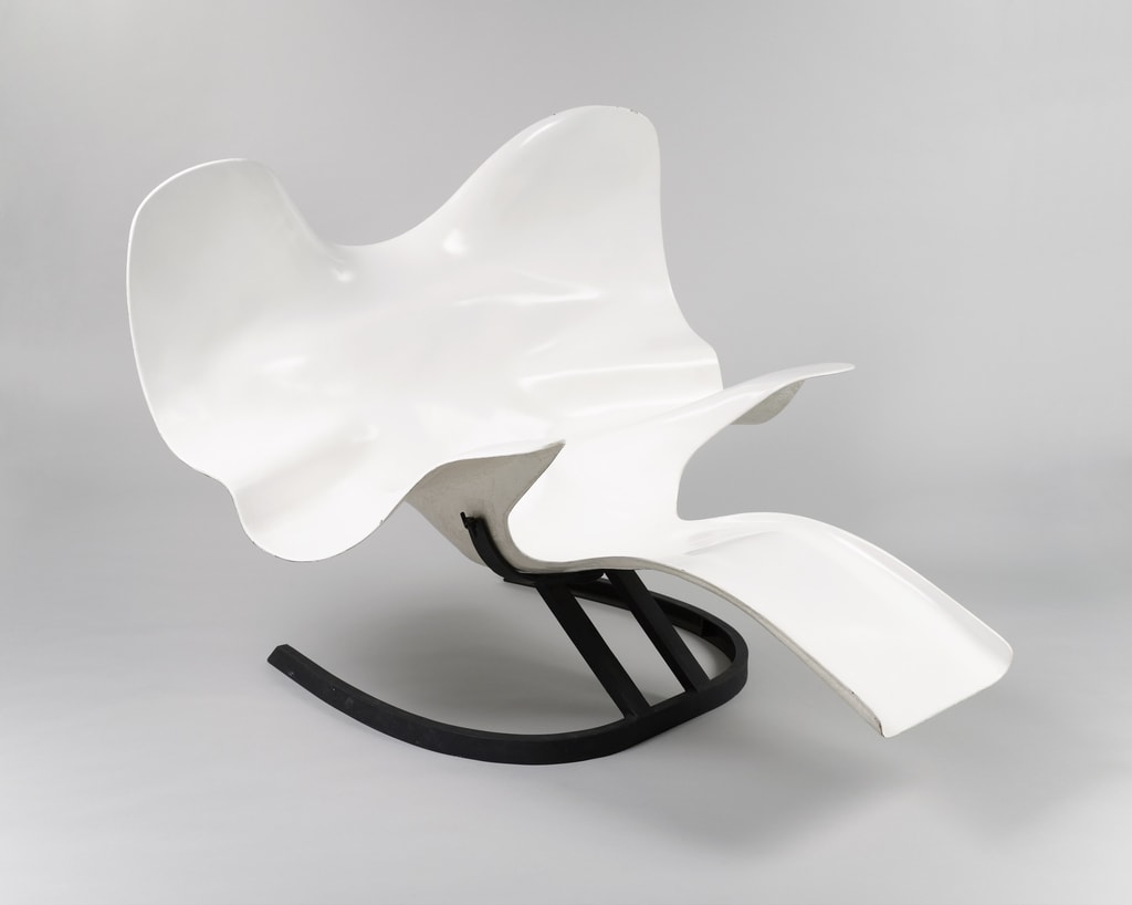 Bernard Rancillac, Vintage Armchair Elephant (white), 1960s
