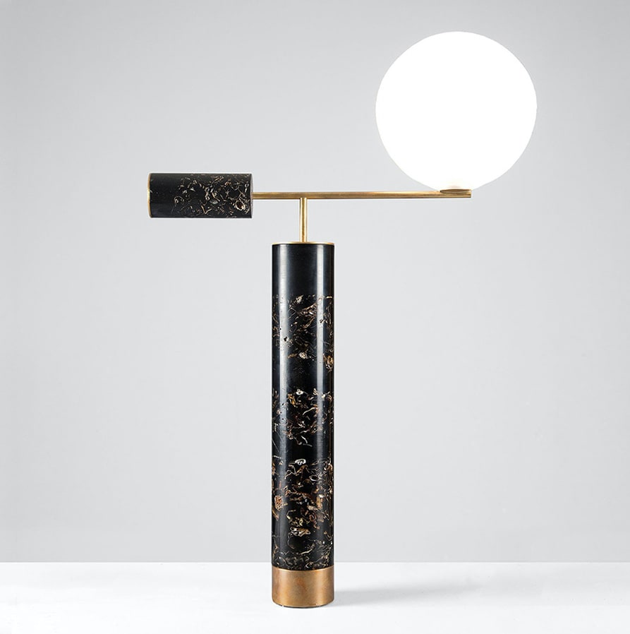 Marcin Rusak, Black Flora Lamp