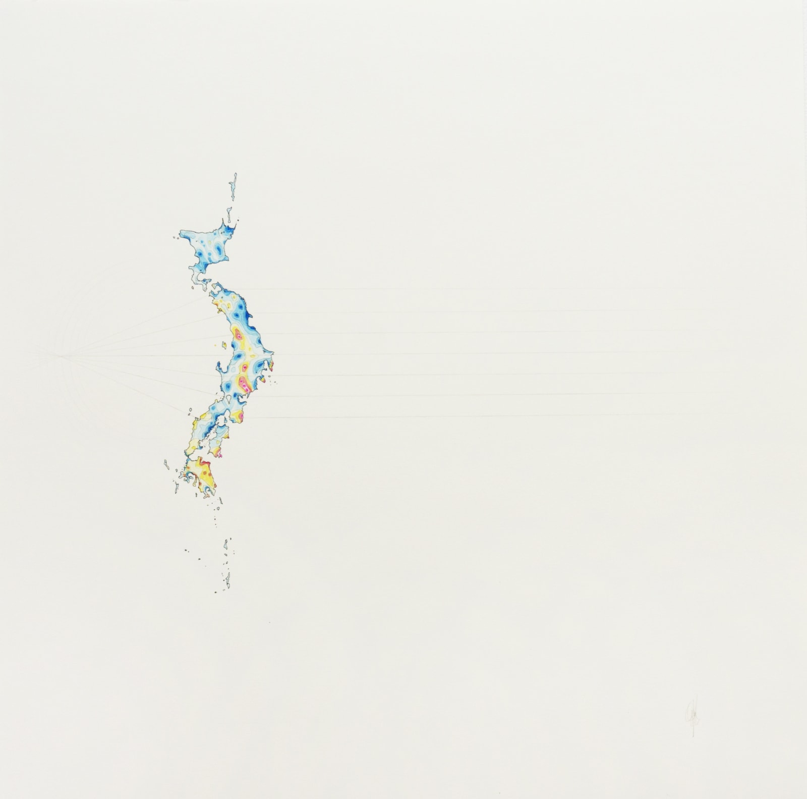 Michael Whittle, Positive meniscus (A century of waterlevel changes due to verticle diastrophism), 2017