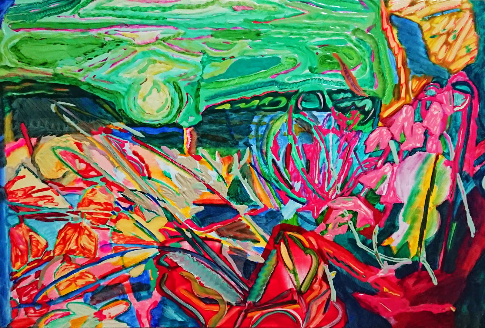 Tomoko Takagi, Flower shop's small van, 2020