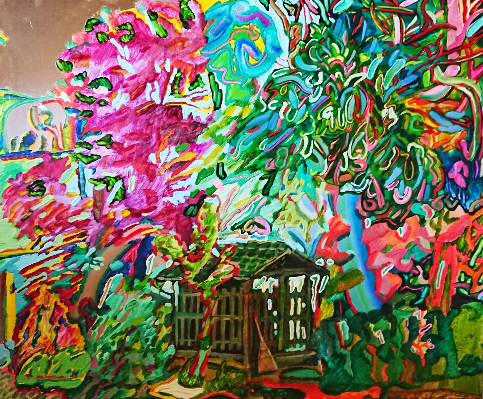 Tomoko Takagi, A shed, 2020