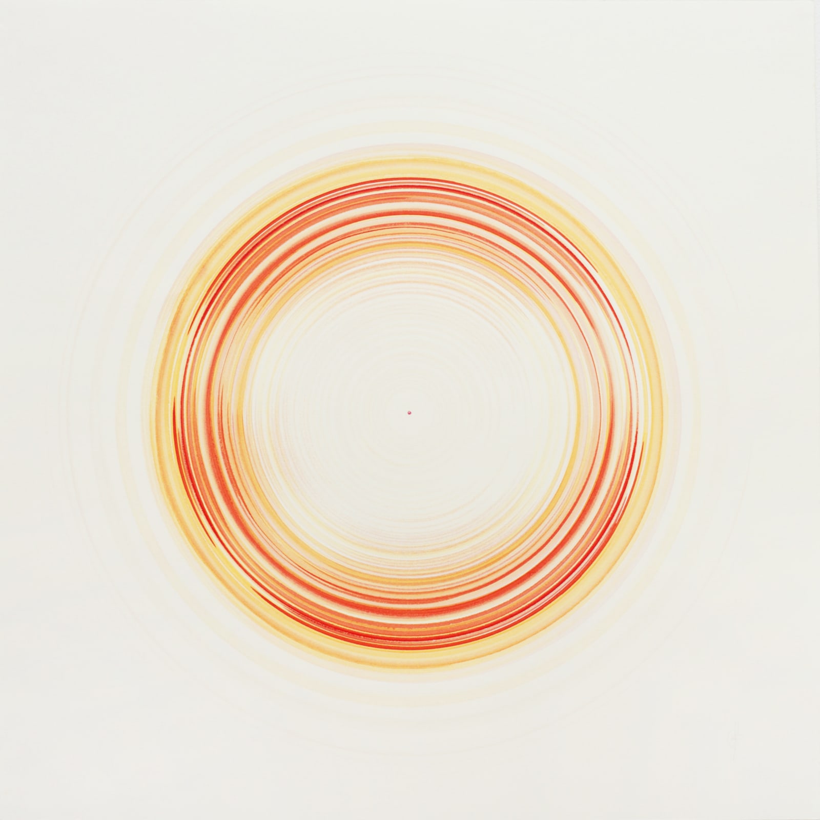 Michael Whittle, Study for concentric enso V, 2017