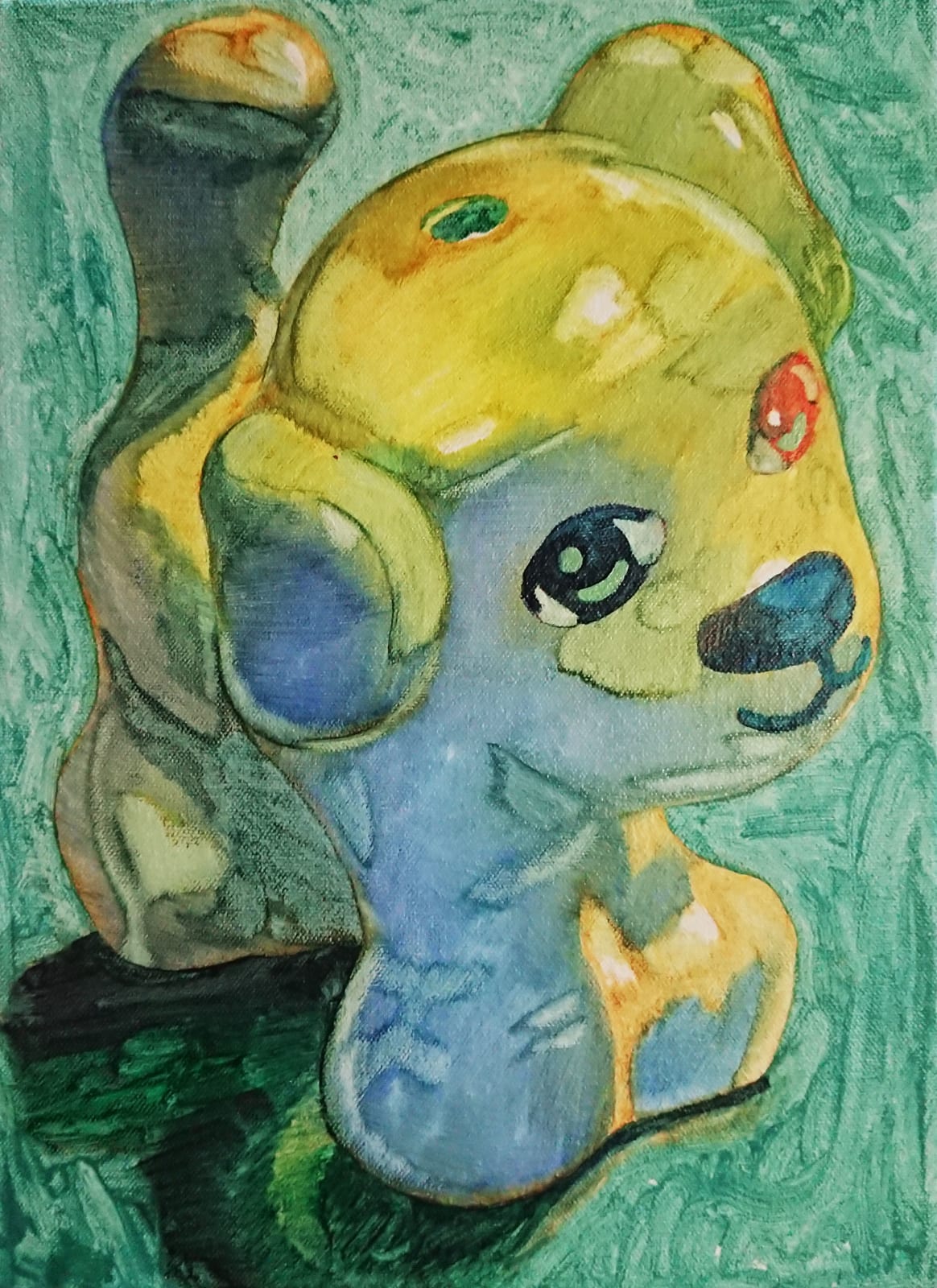 Tomoko Takagi, A dog with pretty eyes, 2020