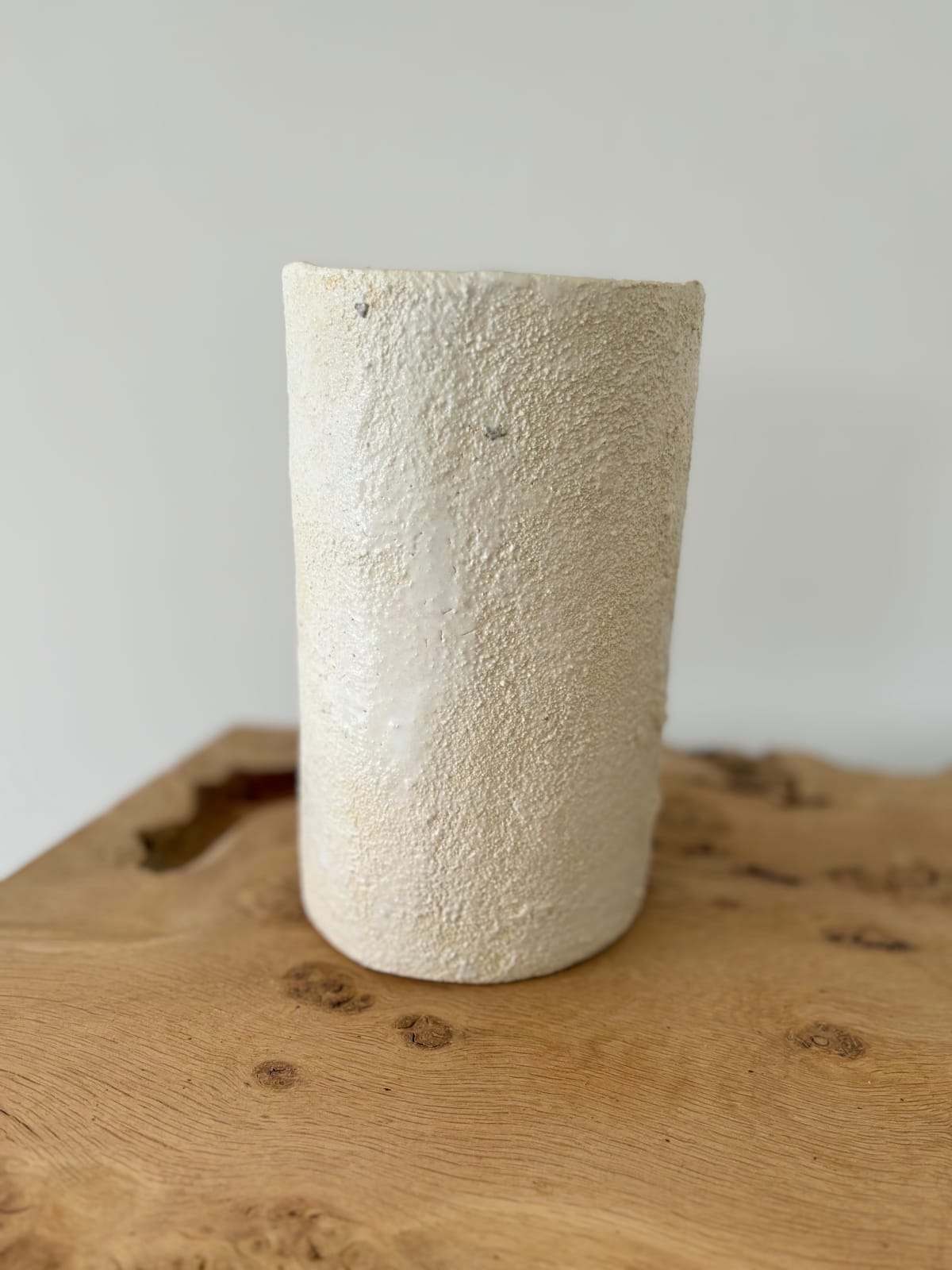 ARD, Wide white vase, 2022