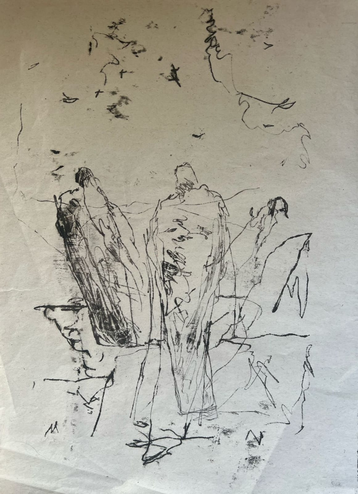 Hugo Winder-Lind, Beings that were not there I & II, 2025