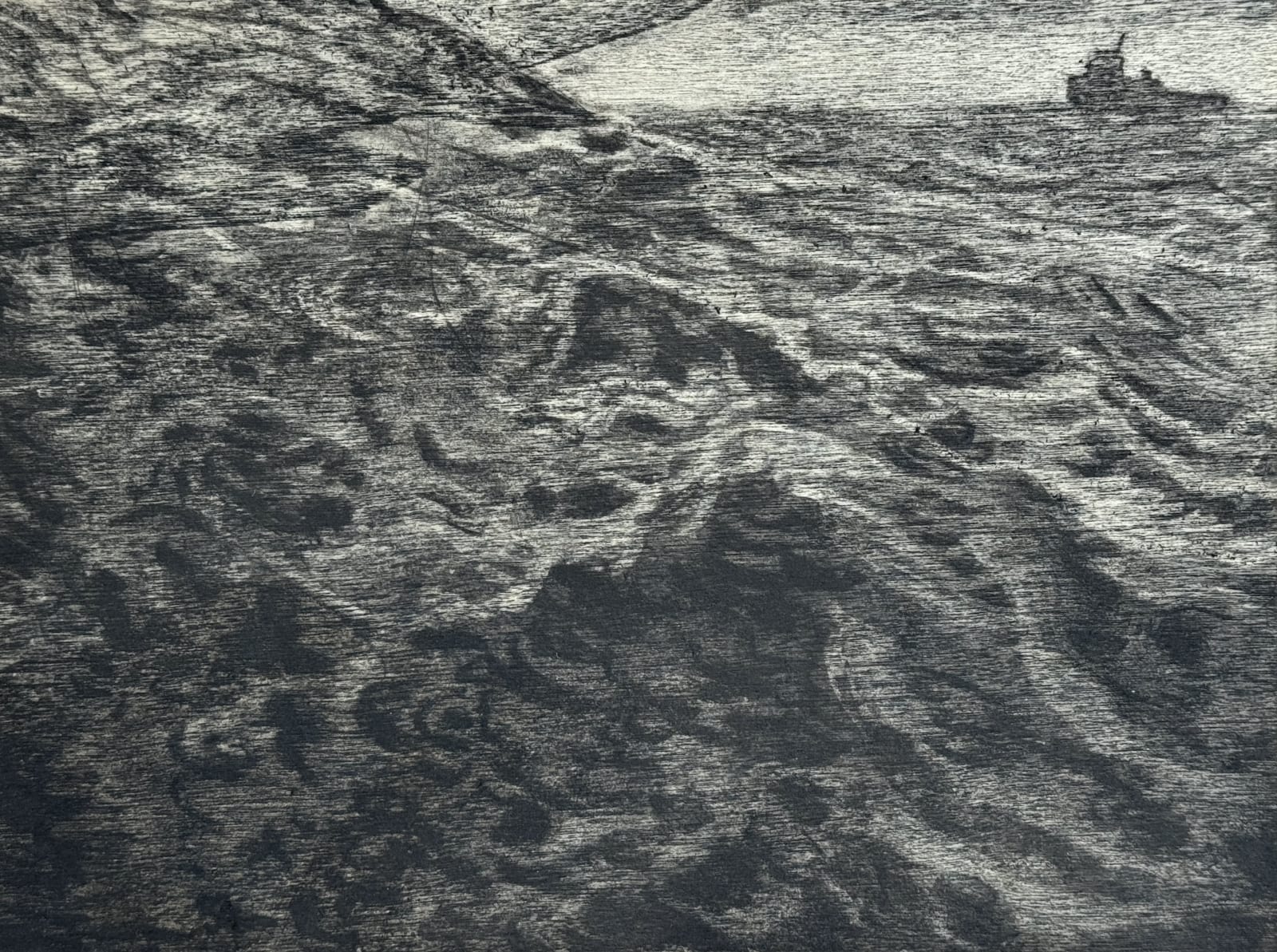 Claire Cansick, Shipping Lane II, 2025