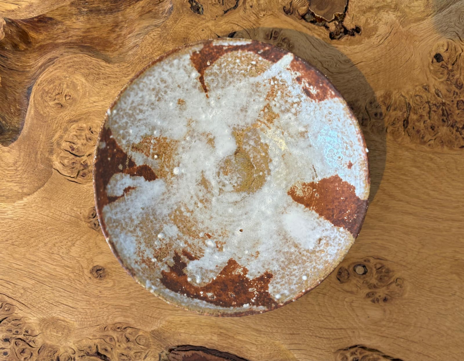 ARD, Glaze and oxide bowl plate, 2022