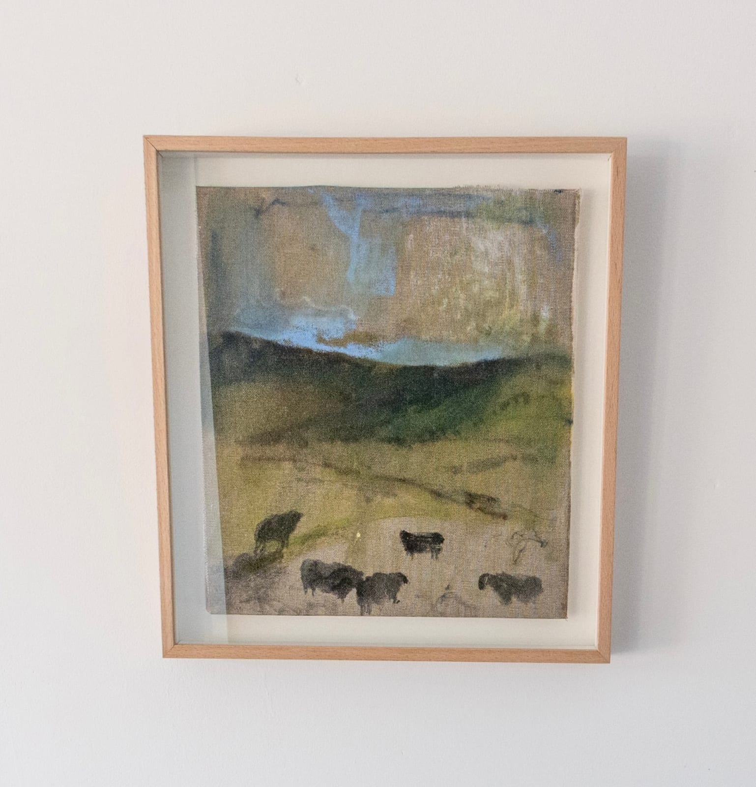 Hugo Winder-Lind, Land Study # 1 winter Ardheslaig, 2025