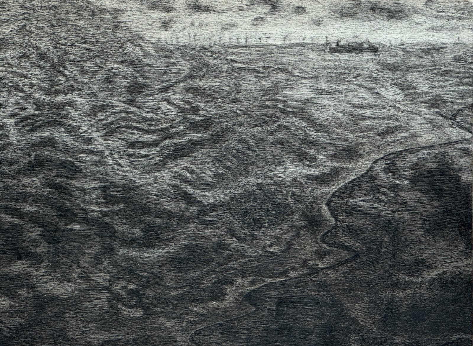 Claire Cansick, Shipping Lane IV, 2025