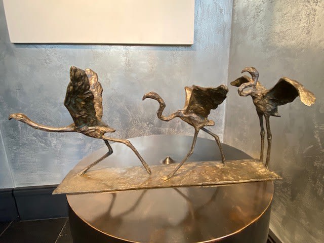 ARFI Hélène, Envol des flamands