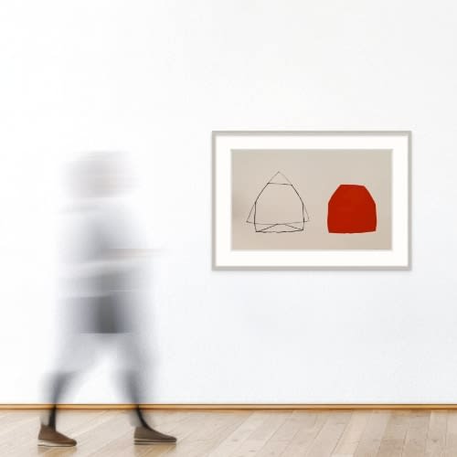 Joel Shapiro, <i>Untitled (Double Red)</i>, 1980