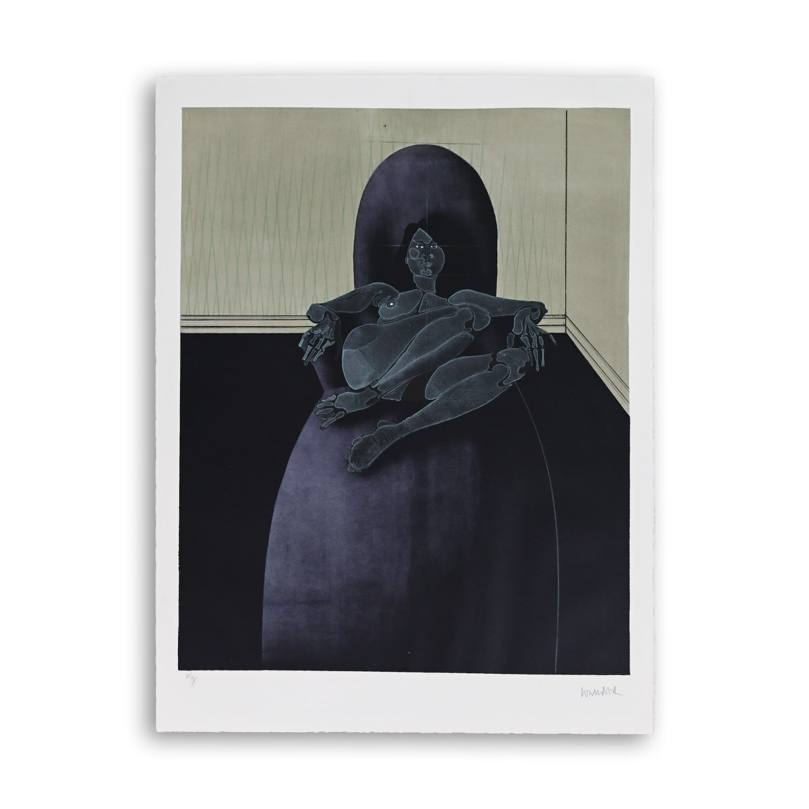 Paul Wunderlich, <i>Joana chez Karin</i>, 1968