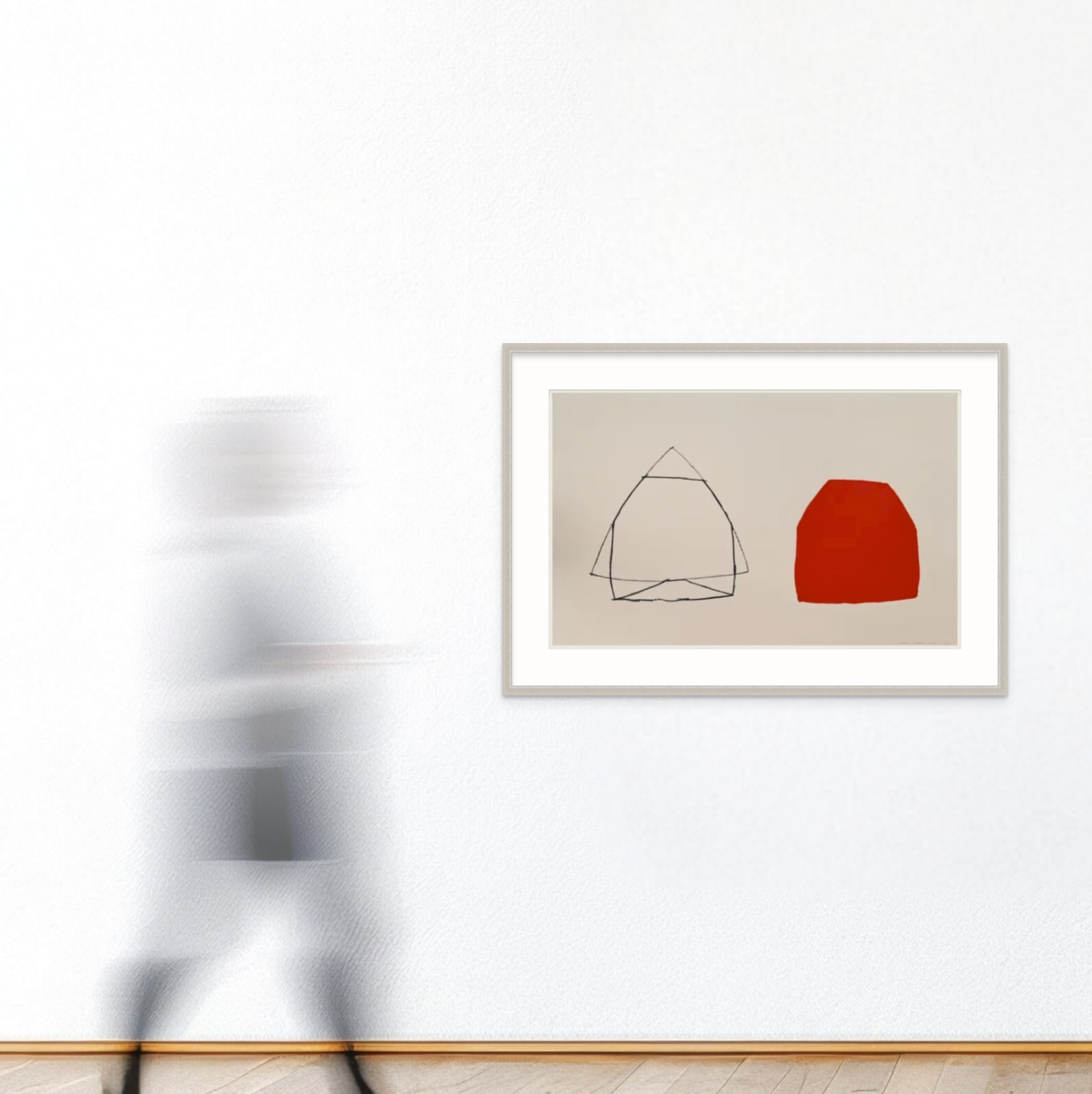 Joel Shapiro, <i>Untitled (Double Red)</i>, 1980