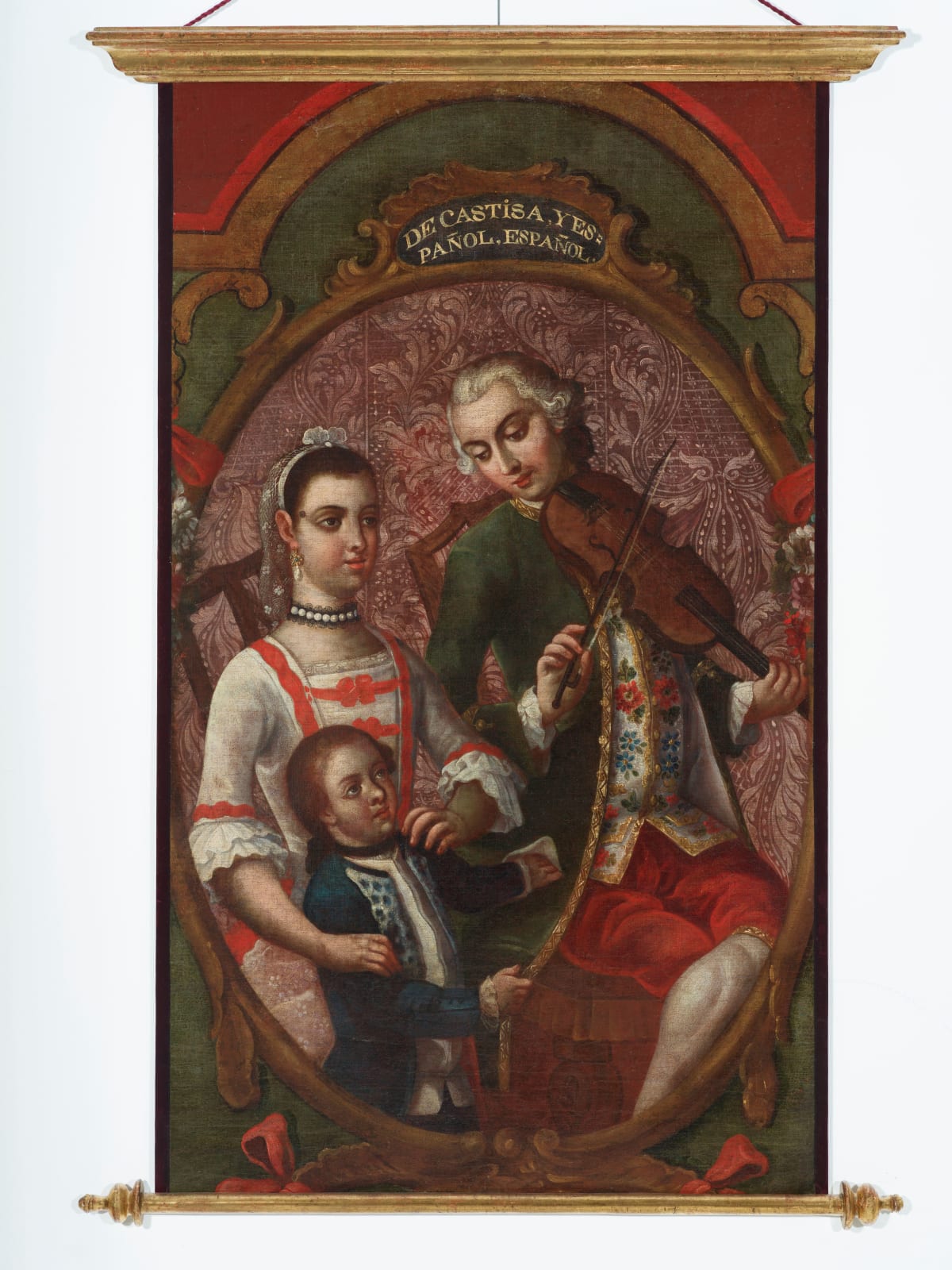 Mexican School, 18th Century, De Castisa y Español, Español (no. 3)