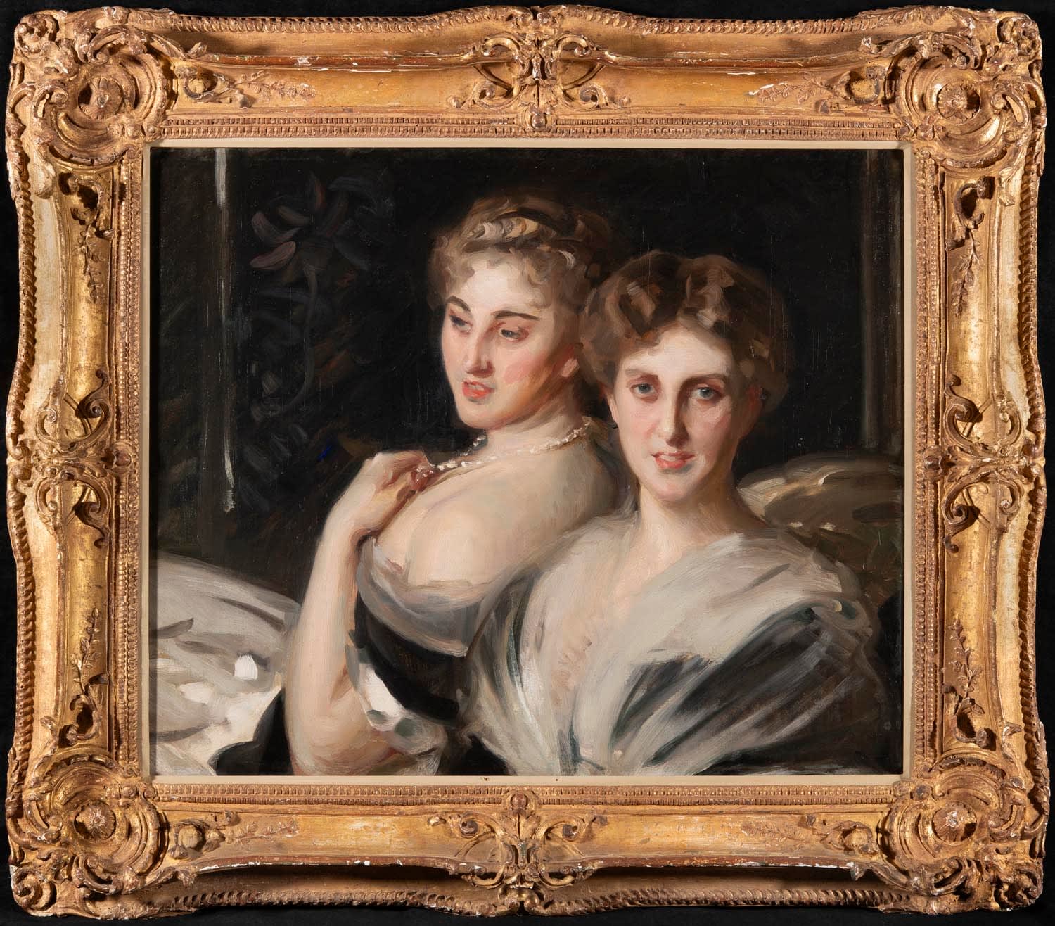 REGINALD GRENVILLE EVES, R.A., The Misses Hunter (after John Singer Sargent)