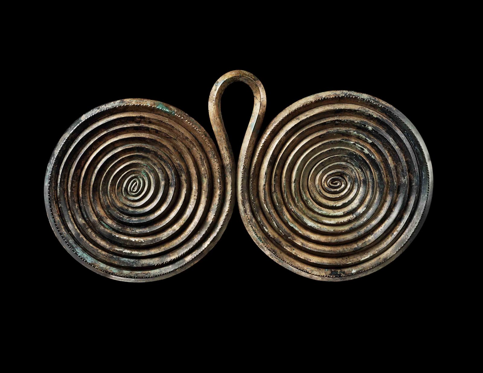 Two Spectacle Fibulae, Bronze Age, second millennium B.C.