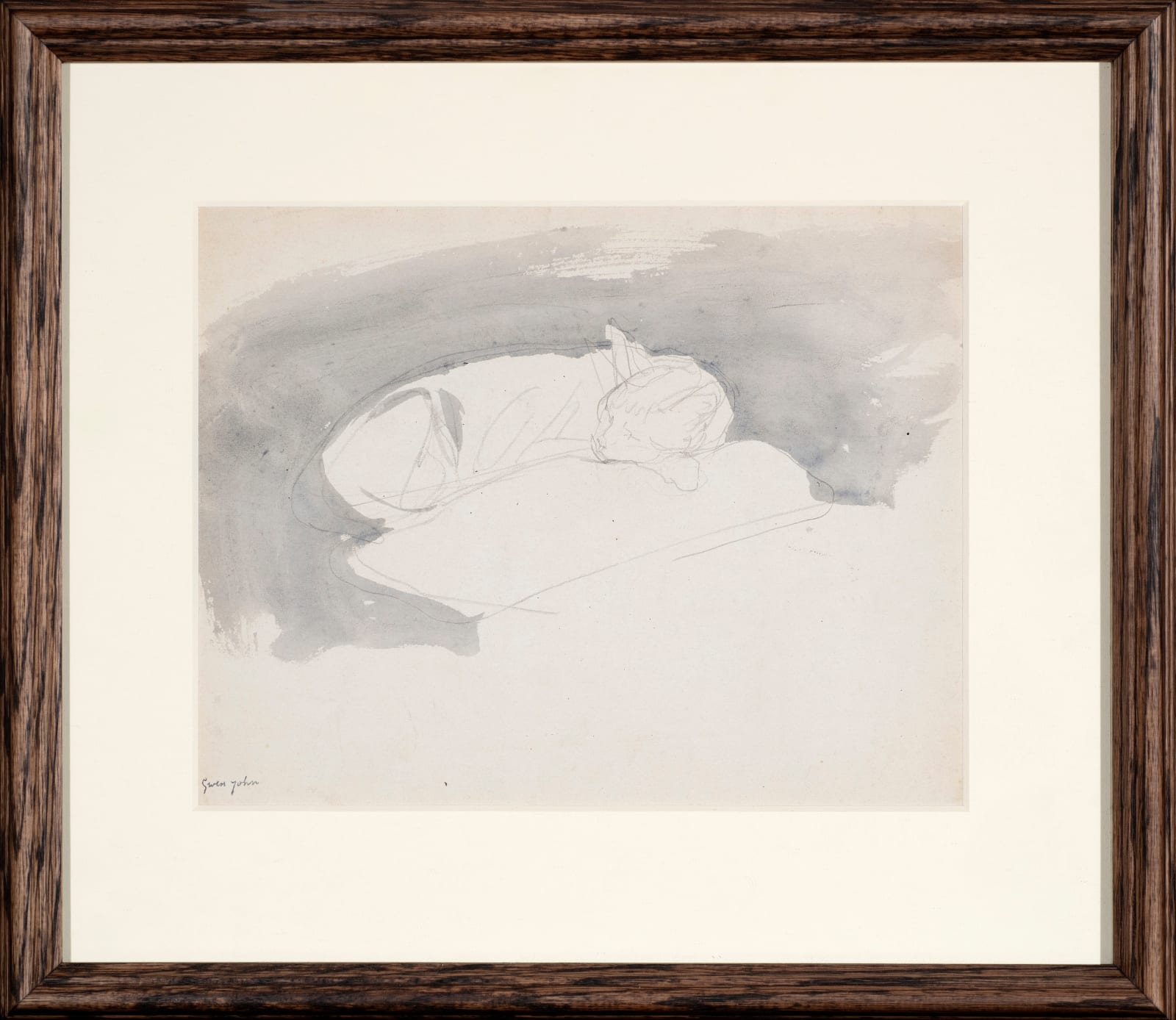 GWEN JOHN, Sleeping Cat , 1905-08