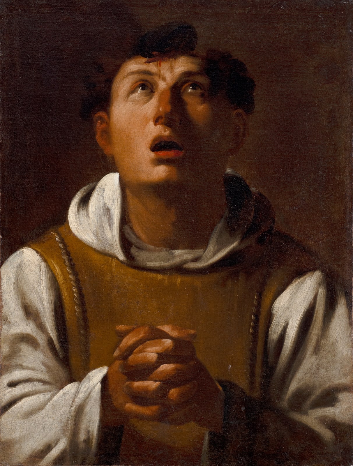 HENDRICK TERBRUGGHEN, Saint Stephen in prayer