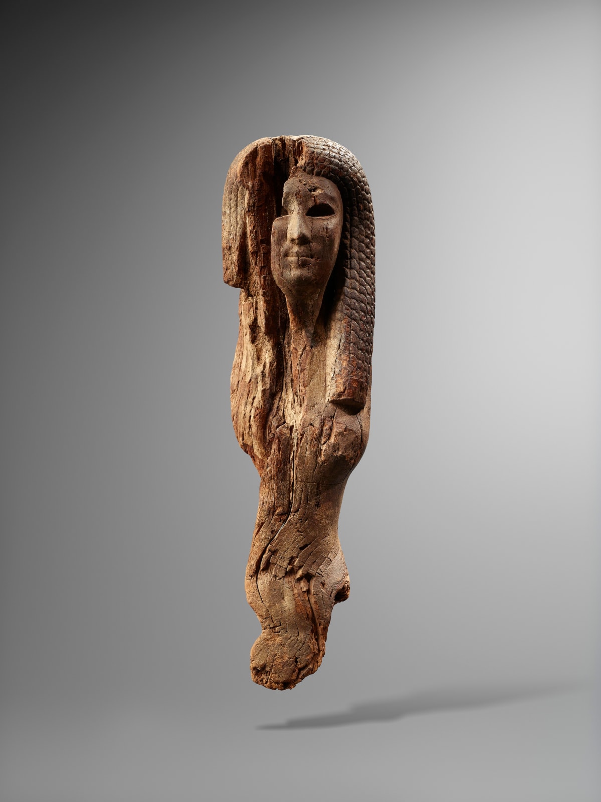 Statuette fragment of a woman, Egypt, New Kingdom, 19th dynasty, ca 1291-1185 BC