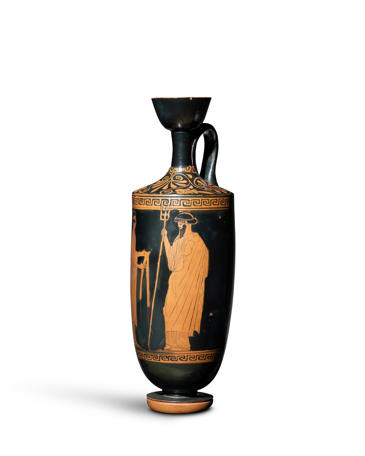 ATTRIBUTED TO PAINTER OF LONDON, Red-figure Lekythos, Attic, Greek, ca. 470-460 B.C.