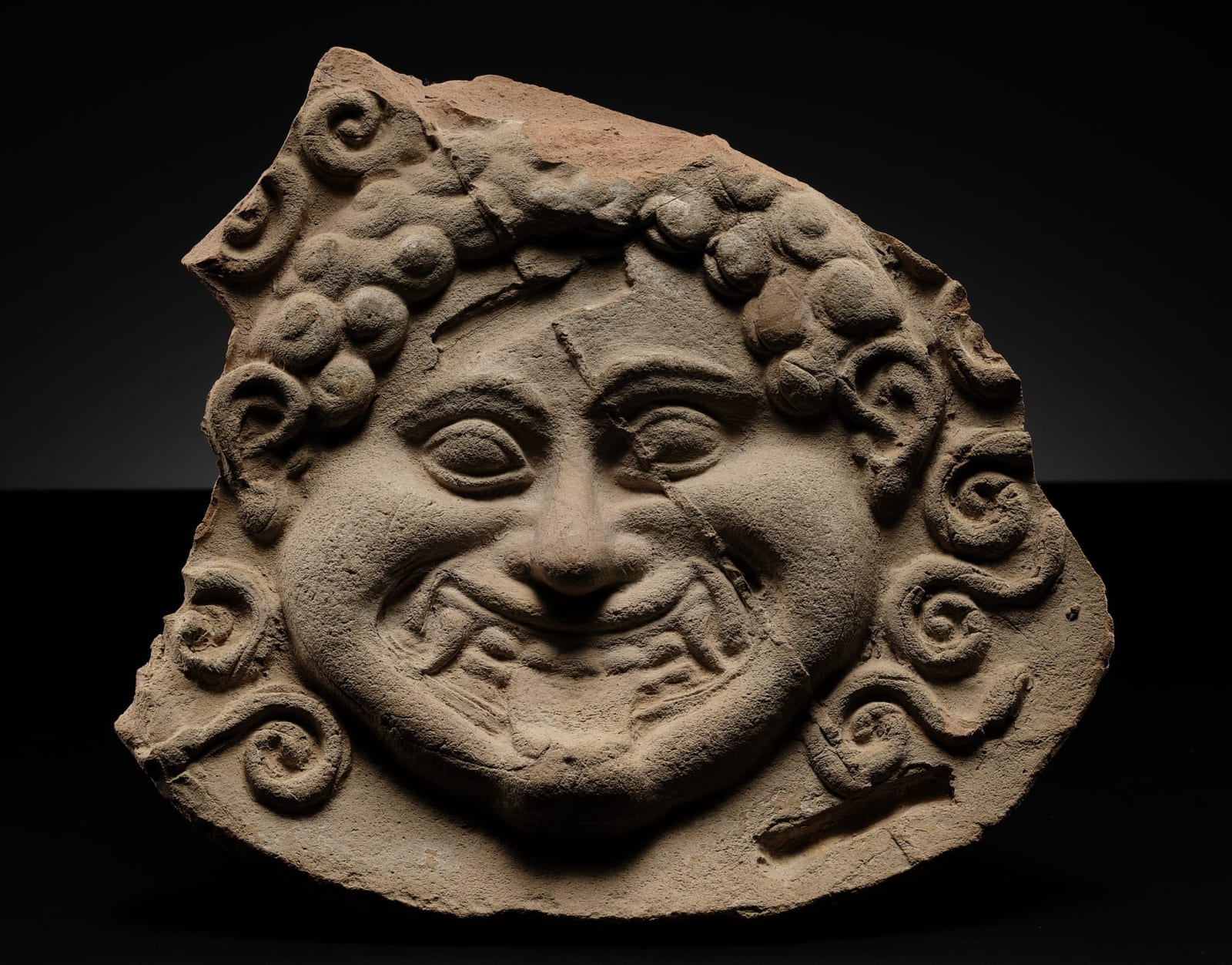 Gorgoneion Antefix, South Italian Greek, ca. 5th century B.C.