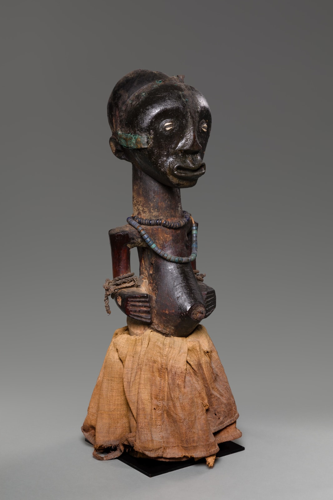 SONGYE ARTIST, Figure, nkishi, Democratic Republic of the Congo, late 19th-early 20th century