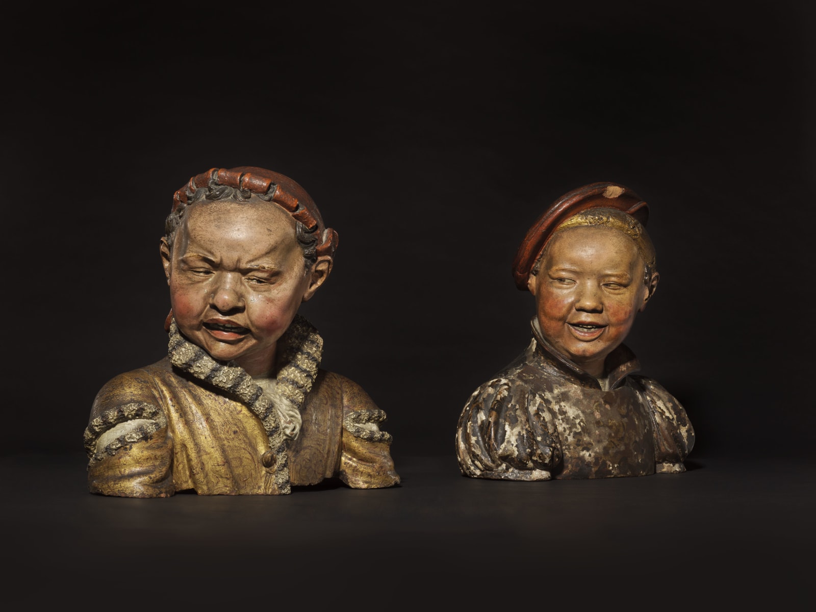GUIDO MAZZONI, Pair of Busts of Princely Children, c. 1496-1497