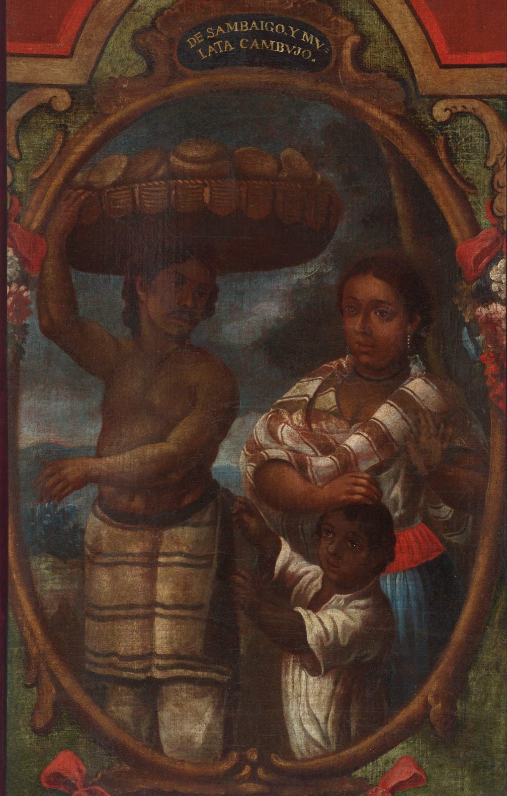 Mexican School, 18th Century, De Sambaigo y Mulata, Cambujo (no. 13)