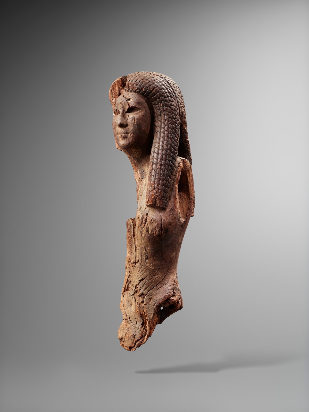 Statuette fragment of a woman, Egypt, New Kingdom, 19th dynasty, ca 1291-1185 BC