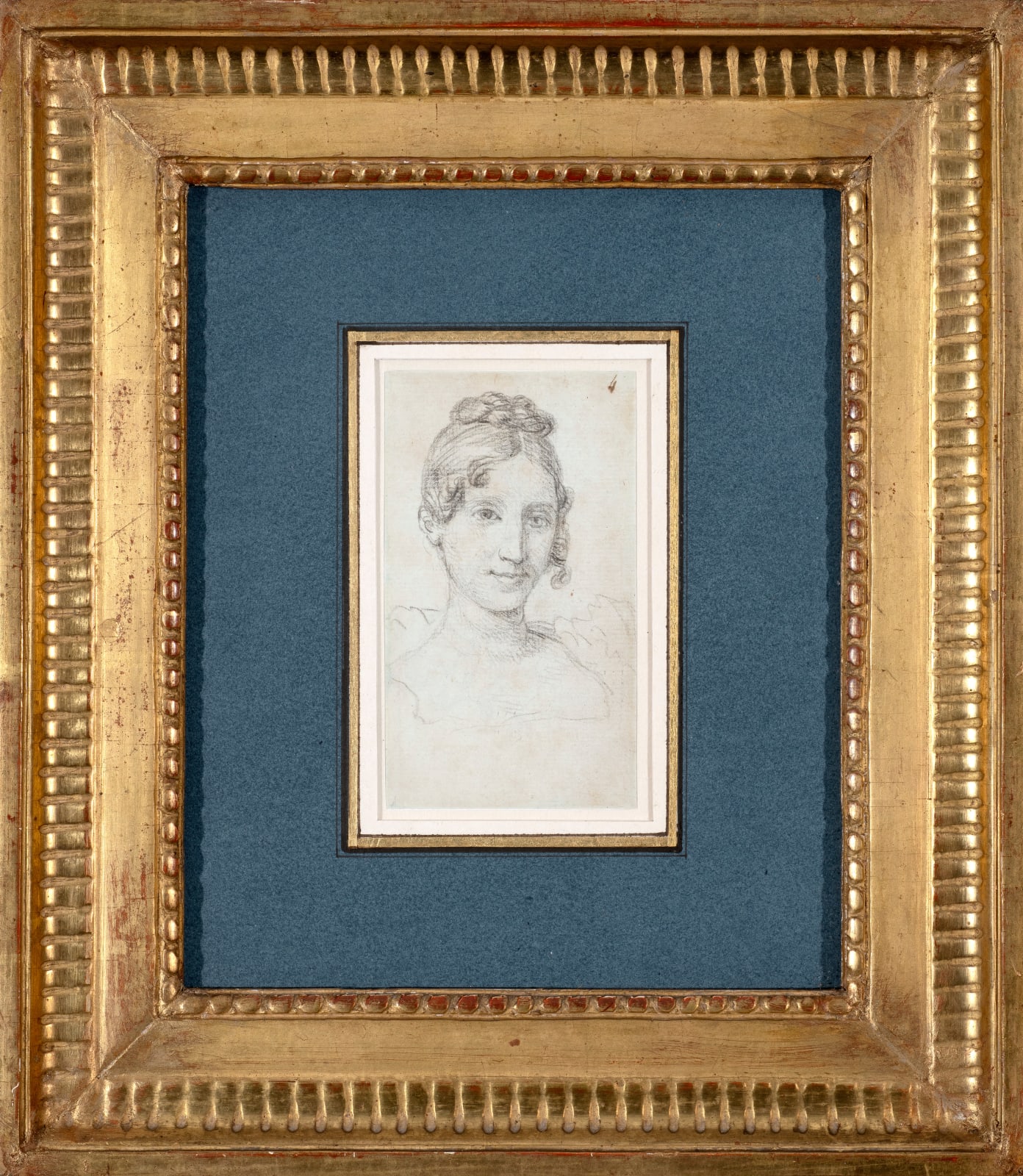 JACQUES-LOUIS DAVID, Study for the Portrait of the Countess Vilain XIIII, 1816
