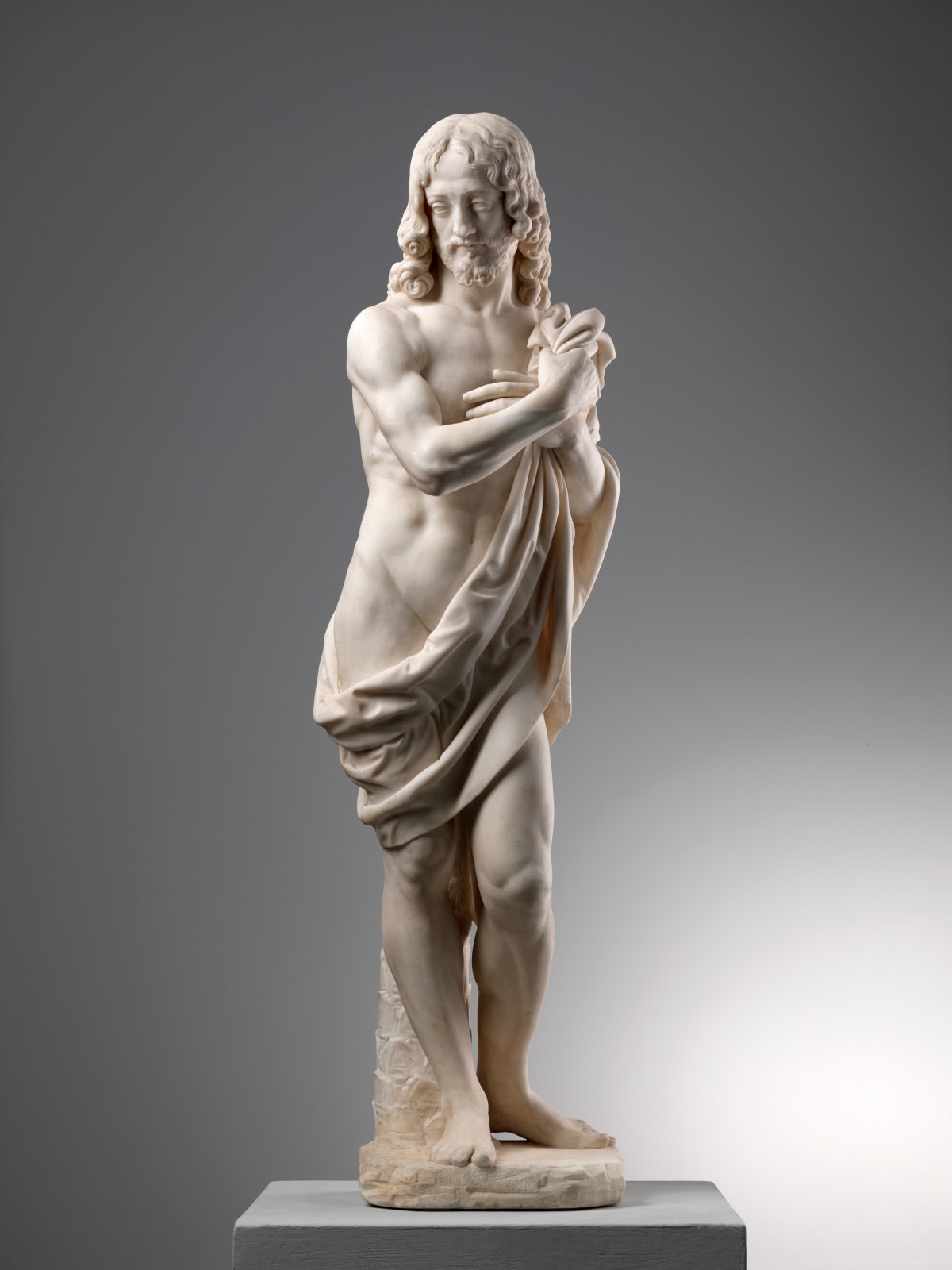 FELICE PALMA, Christ about to receive the baptism in the Jordan River, c. 1618-1621