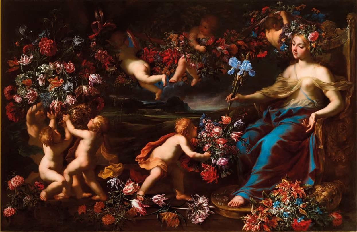 MARIO NUZZI, CALLED MARIO DE' FIORI & RAFFAELLO VANNI, The Triumph of Flora, c. 1660
