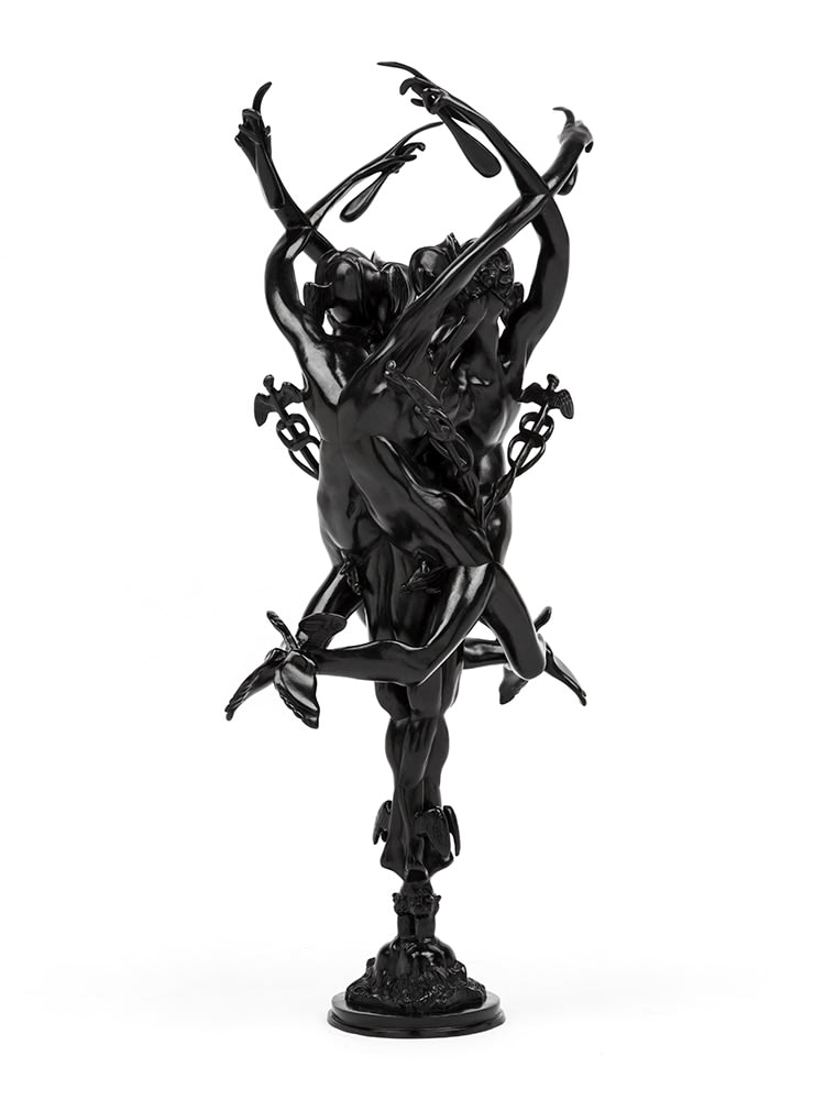 WIM DELVOYE, Mercury Rorschach, 2012