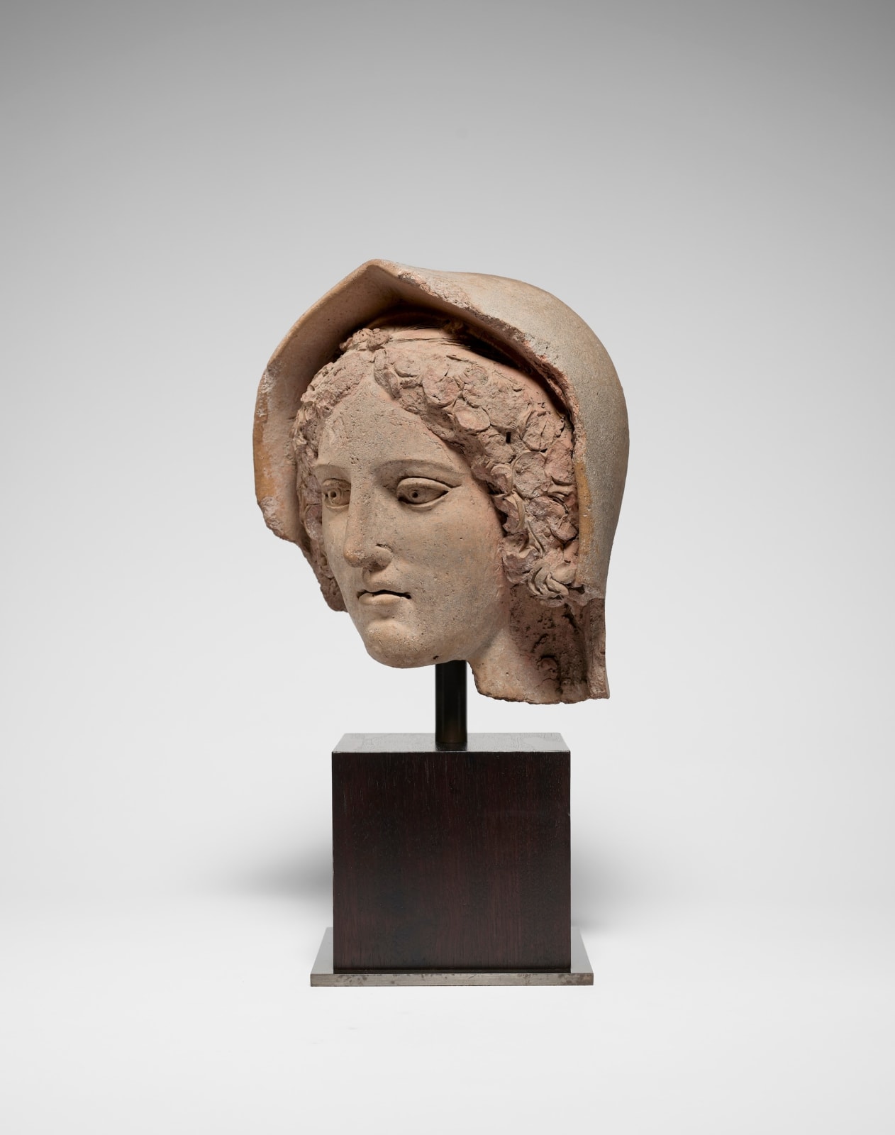 Head of a Veiled Woman, Etruscan, late 4th to early 3rd century B.C.