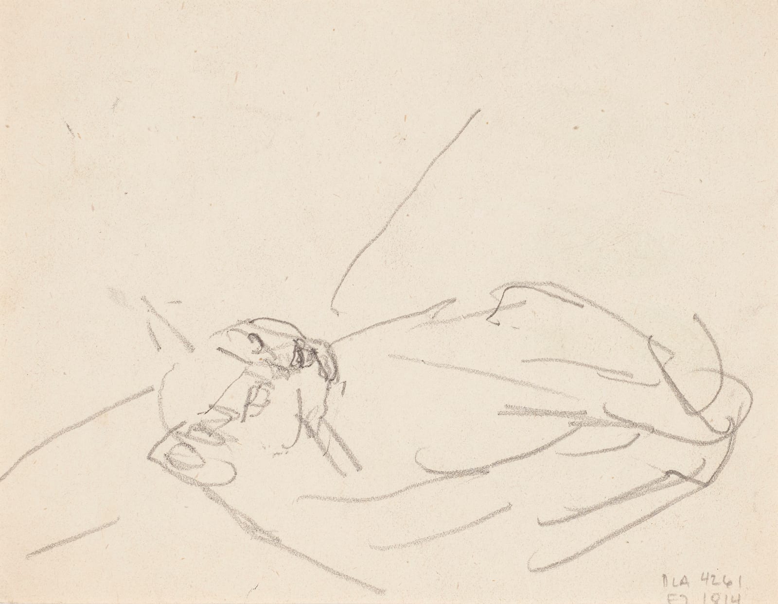 GWEN JOHN, Seated Cat, 1905-08