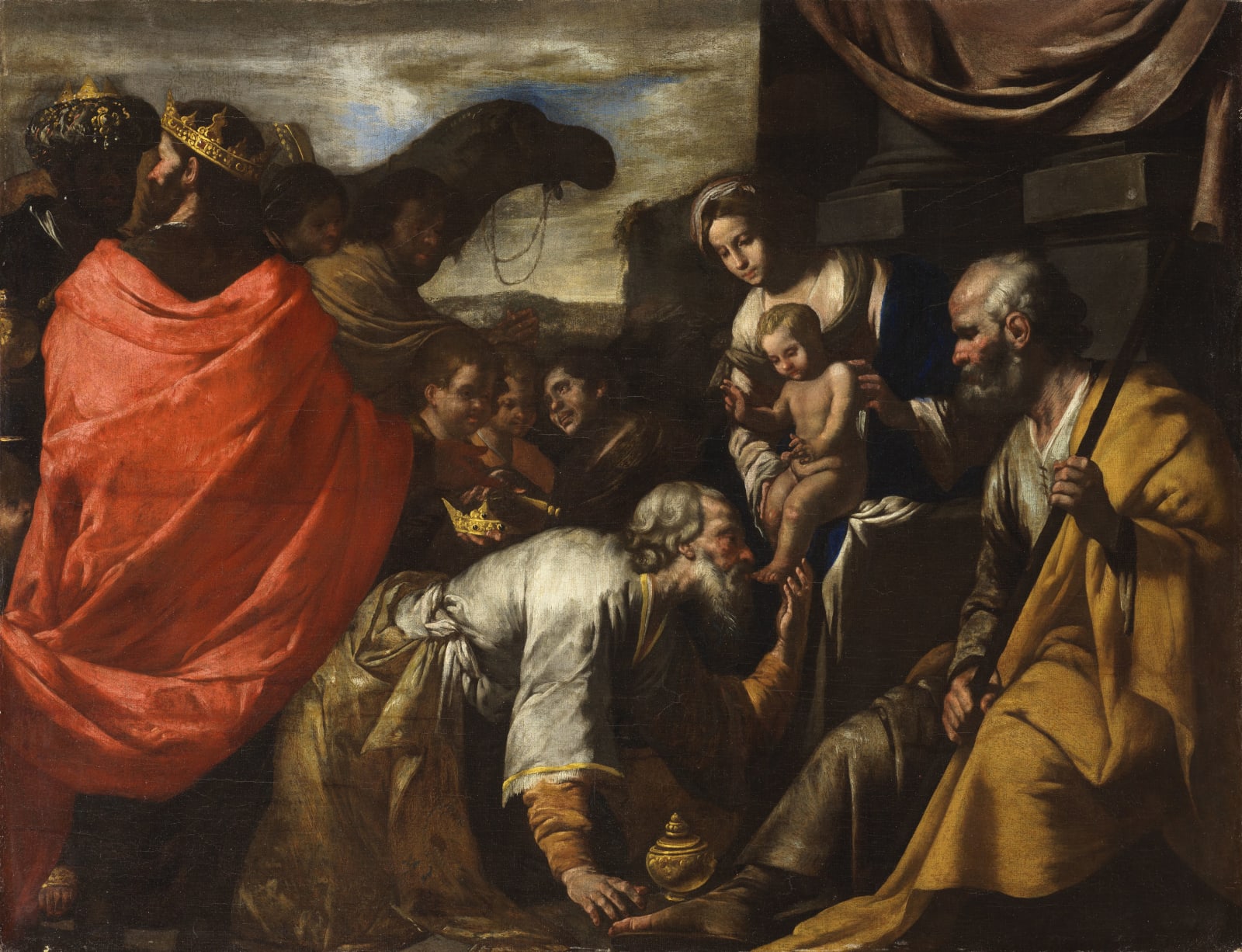 MASTER OF THE ANNUNCIATION TO THE SHEPHERDS, The Adoration of the Magi, circa 1630