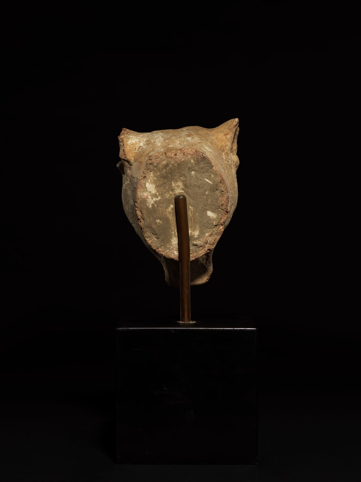 SOUTH ITALIAN GREEK, Fragmentary Head of a Panther, South Italian Greek, c. late 5th century BC