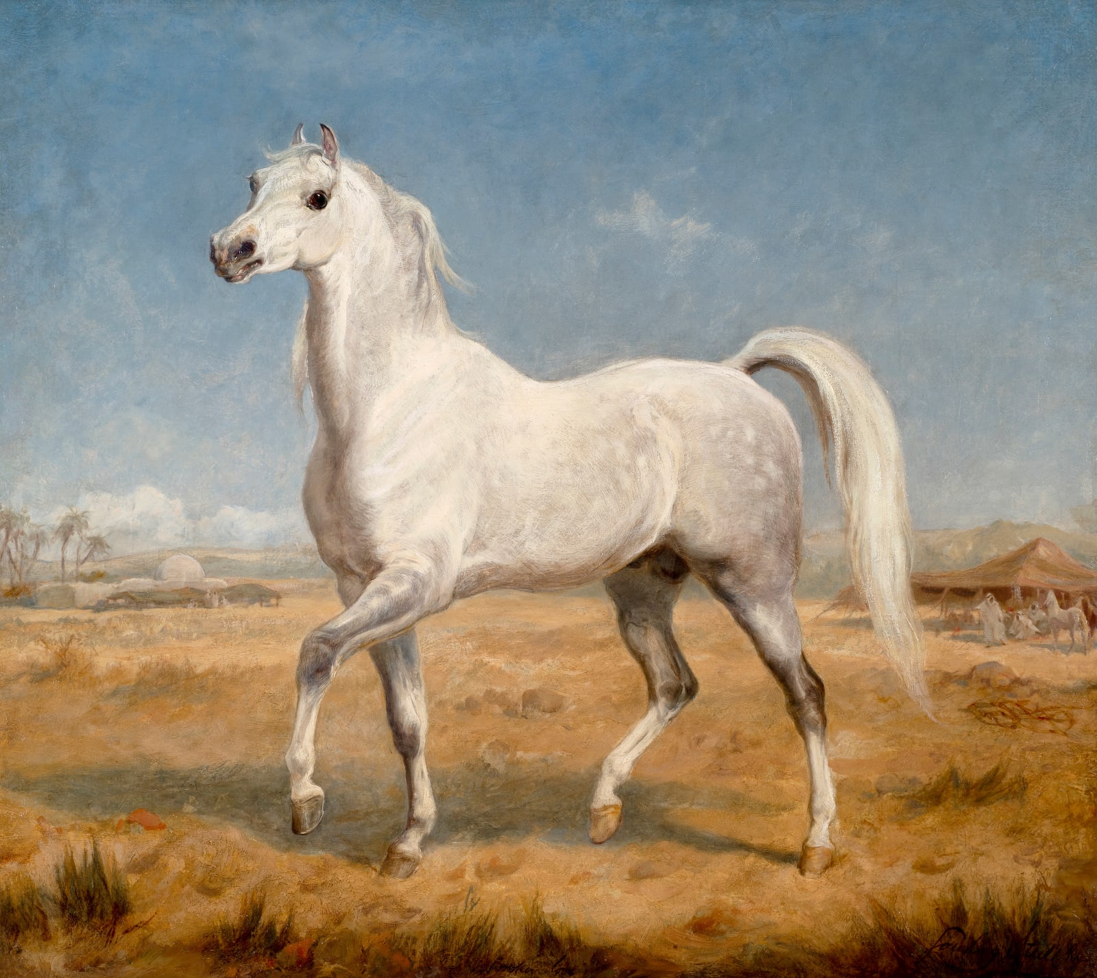 GOURLAY STEELL, Lord Strathnairm's Arab Charger