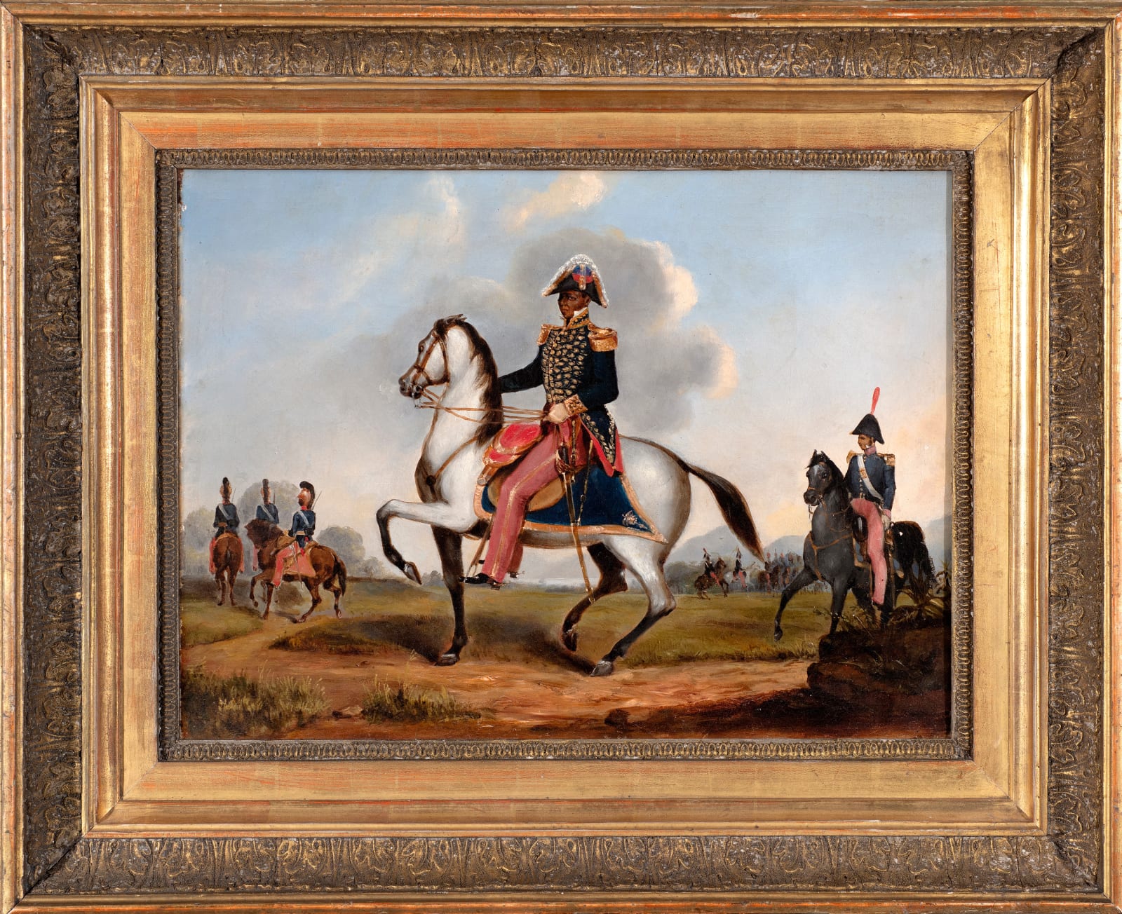 JOHANN GOTTFRIED EIFFE, Portrait of Jean-Baptiste Riché, Comté de la Grand-rivière-du-nord (1780 – 1847)