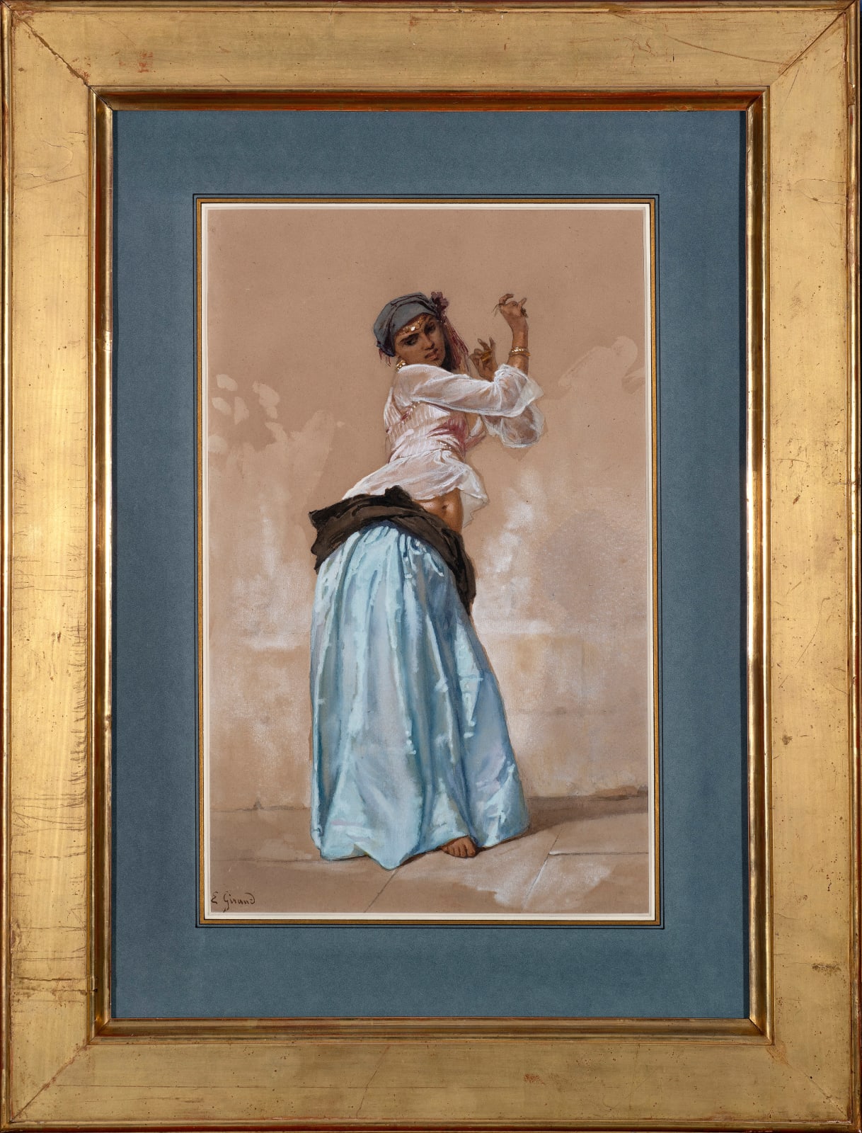 EUGÈNE GIRAUD, Danseuse au Caire