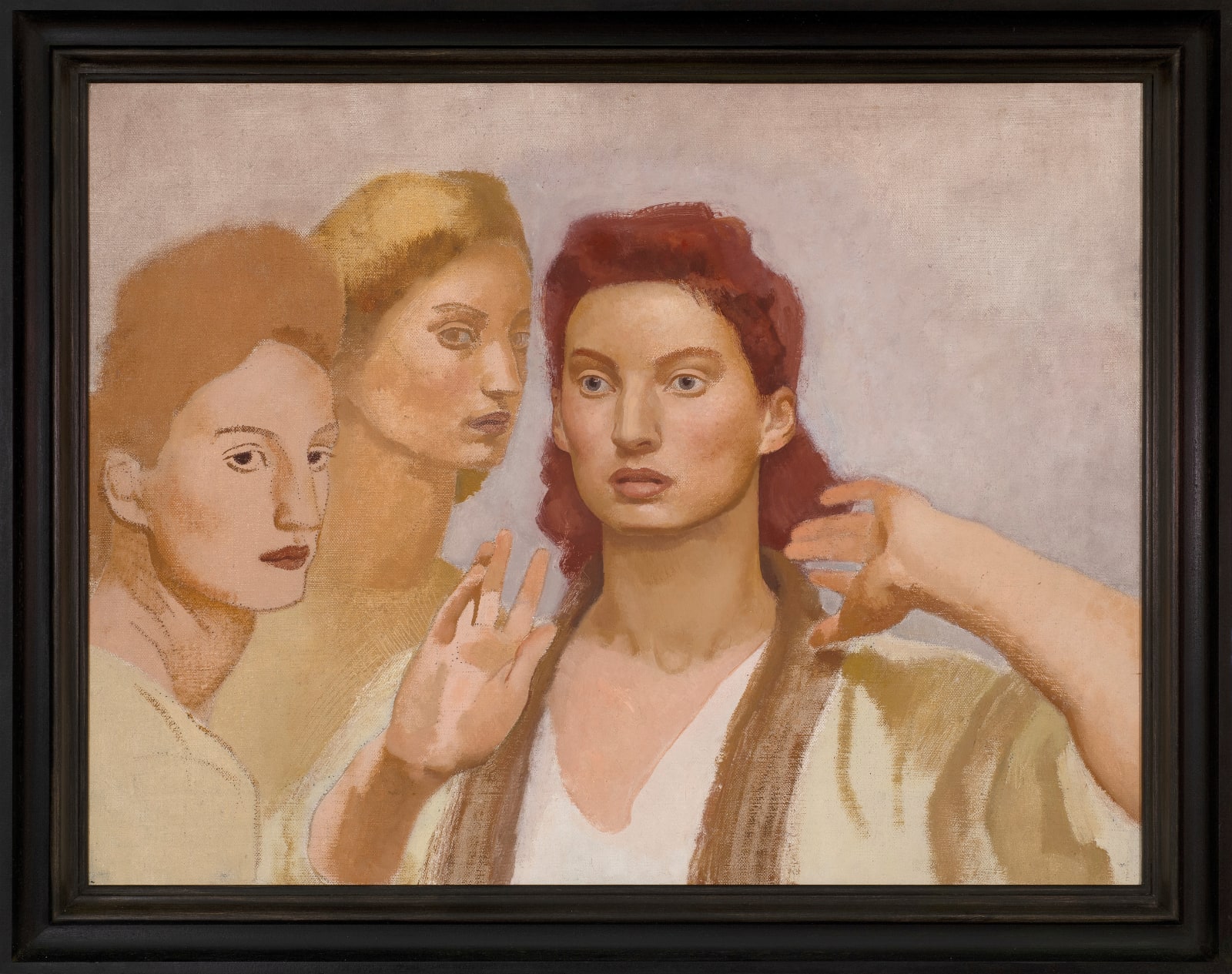 SUZANNE FABRY, Triple self-portrait